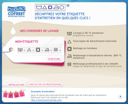 WIDGET MON ETIQUETTE PROFESSIONNELS ENTRETIEN